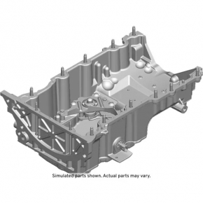 Полуподдон масляный Chevrolet Malibu 13-16 2.5 LKW