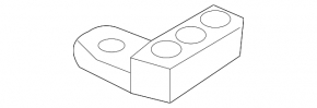 Кронштейн подушки двигателя правый Kia Forte 19-24 2.0