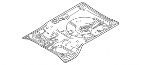 Tava portbagaj Mazda CX-30 20-21 FWD