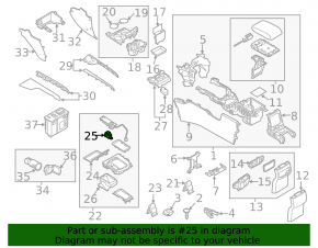 Кнопка SPORT Mazda CX-9 16-23 полез хром