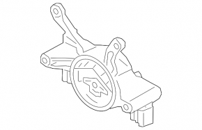 Подушка АКПП BMW 7 G11 G12 16-22 B58