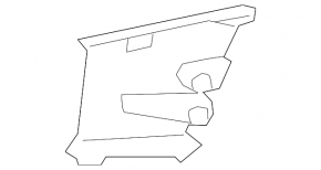 Suport bară față, stânga, cadru interior, Land Rover Range Rover Evoque 19-21