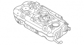 Топливный бак Kia Niro 17-22 HEV