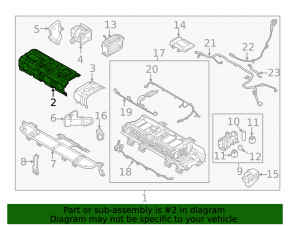 Корпус ВВБ Kia Niro 17-22 HEV