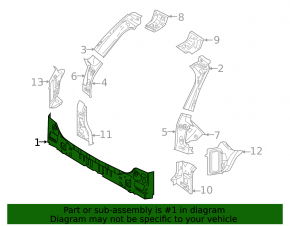 Panoul spate Volvo XC60 18-23 2 piese
