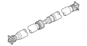 Карданный вал кардан Nissan Pathfinder 13-20