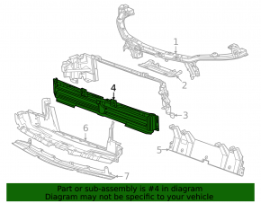 Jaluzele deflectoare de radiator pentru Chevrolet Equinox EV 24-26