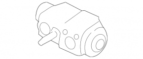 Клапан печки кондиционера Lincoln MKC 17-19
