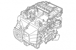 Корпус печки голый кондиционер Volkswagen ID.4 23-26
