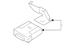 Modul de control al nivelării farurilor Subaru Forester 25-26