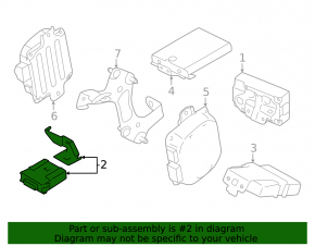Modul de control al nivelării farurilor Subaru Forester 25-26