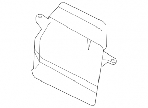 Воздухоприемник Audi A4 B8 13-16 2.0T