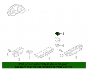 Кнопка VALET Audi A6 C8 19-24