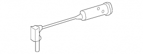 Motor etrier spate stânga Mercedes GLC 16-20