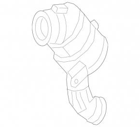 Downpipe cu catalizator Mercedes C-class W205 300 15-18