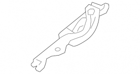 Петля капота левая Mazda CX-3 16-21