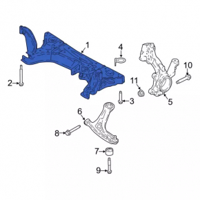 Подрамник передний Ford Ecosport 18-22 2.0