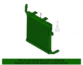 Radiator răcire cu apă Land Rover Range Rover Velar 18-26 2.0T