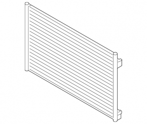 Radiator condensator aer condiționat Jaguar I-Pace 19-25