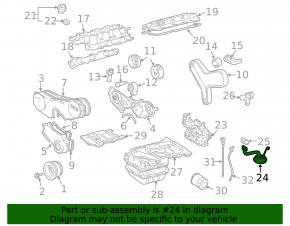 Recipient de ulei 3MZ-FE Lexus RX400h 06-09