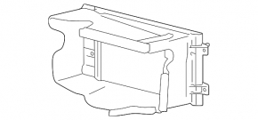 Conductă radiator stânga Lexus LX600 22-24