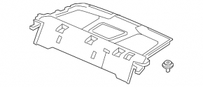 Полка задняя Honda Civic X FC 16-21 4d черн