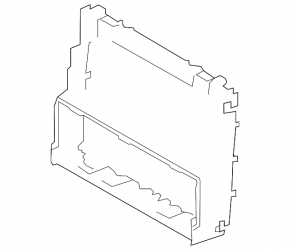 Cadru deflector radiator Land Rover Range Rover 13-21, 3.0, 5.0