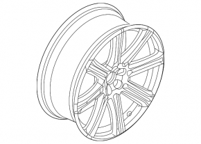Диск колесный R21 x 9J ET38.5 Volvo XC90 16-26 стиль 965