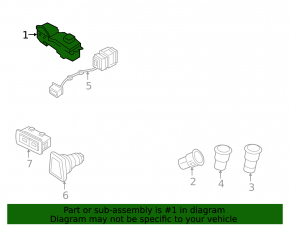 Кнопка start\stop Volvo XC90 16-19