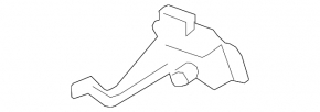 Замок капота Chevrolet Trax 19-22 с датчиком
