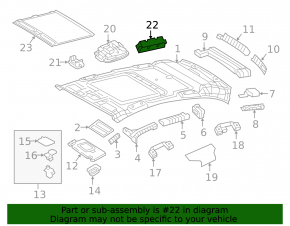 Lampă spate stânga gri Mercedes Clasa C W205 15-21