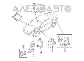 Control Unit-BCM MAZDA 6 09-10