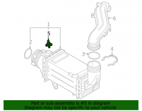MAP Sensor VW Jetta 22-26 1.5T
