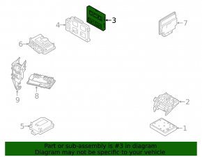 BCM Body Control Module Audi A6 C7 12-18