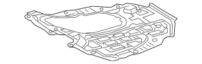 Защита двигателя Toyota Camry v70 18-24 2.5, hybrid