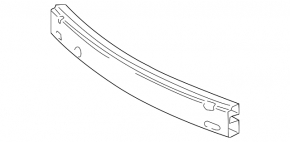 Amplificator bara fata Toyota Camry v50 14 usa cu colt