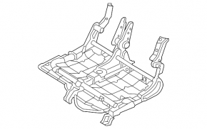 Covoraș banchetă spate stânga, rândul 2, Mini Cooper Countryman R60 10-16, fără cadru