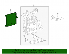 Блок BCM Lexus NX300 NX300h 18-18