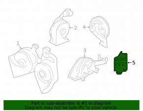 Warning Buzzer Lincoln MKC 15-19
