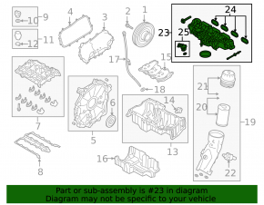 Galerie de admisie pentru Land Rover Range Rover Velar 18-23 2.0T