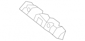 Suport bara spate, dreapta, mic, Kia Soul EV 15-19