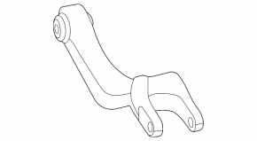 Braț de control transversal superior spate stânga Mercedes AMG GT-class X290 19-25