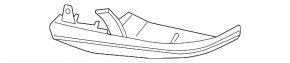 Capac oglindă retrovizoare stânga pentru BMW X2 F39 18-23, inferior, Shadow-Line
