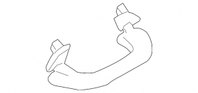 Ручка потолка правая VW Beetle 12-19 черная