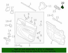 Управление стеклоподъемником передним правым Mini Cooper F56 3d 14-16 хром, auto, с черн накладкой