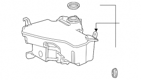 Бачок омывателя Lexus IS300 IS350 21-25