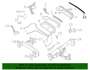 Накладка заднего бампера верхняя Mercedes X167 GLS 450 580 20-26 хром, царапины