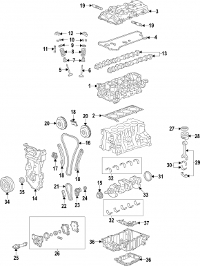 Масляный насос GMC Terrain 18-21 LYX