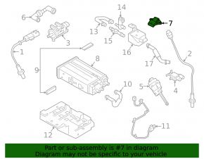 Map sensor Kia Optima 11-15 2.4