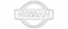 Эмблема значок крышки багажника Nissan Maxima A36 16-18